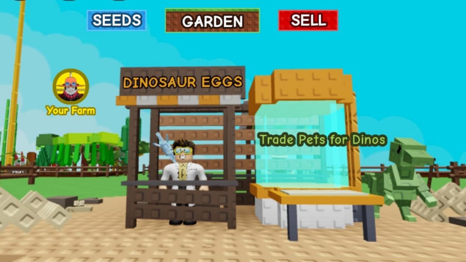 NPC Graham and the Pet Mutator (Image via Roblox)